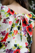 Greta Ruffled Top - Vienna Bloom